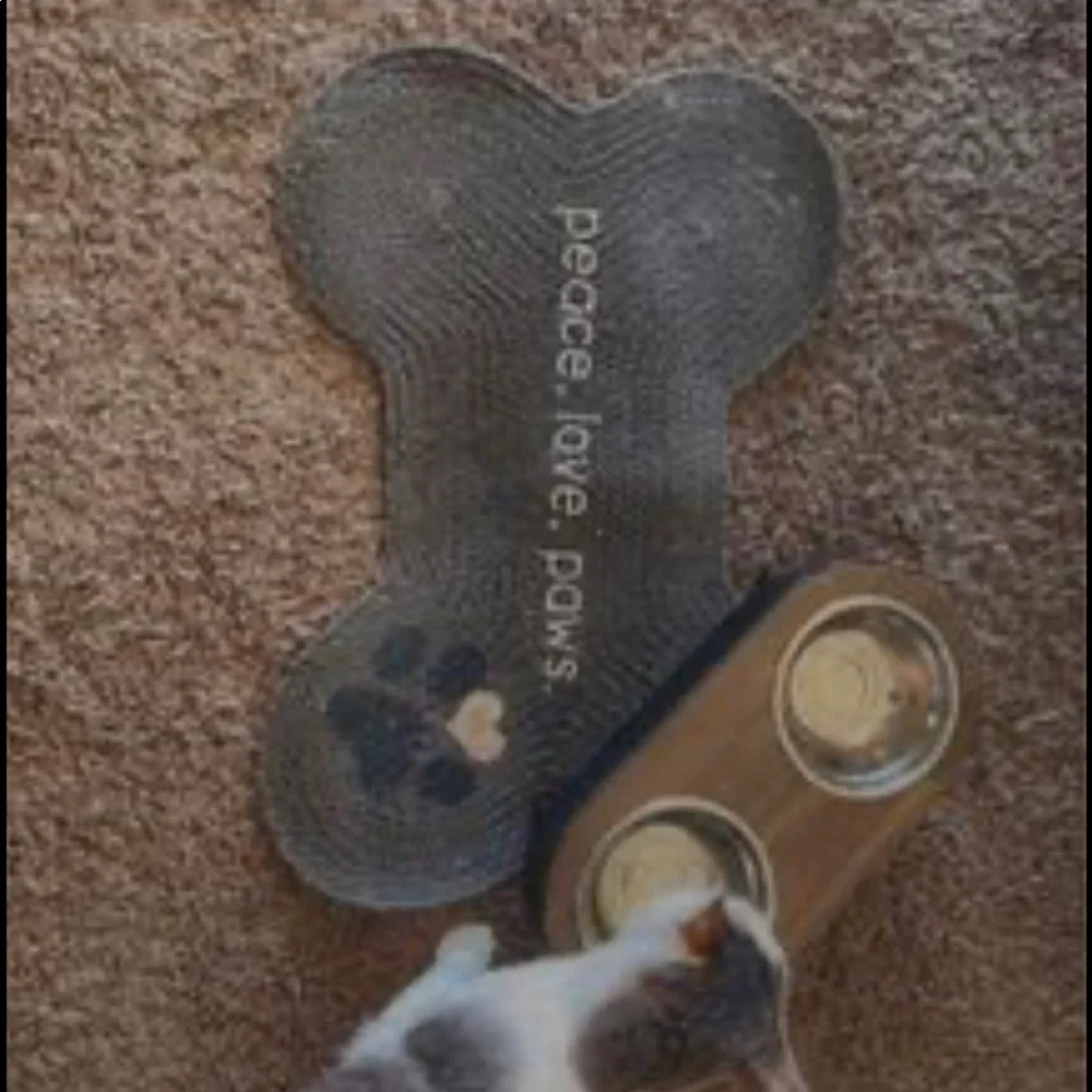 Cat matt and water/Food bowls